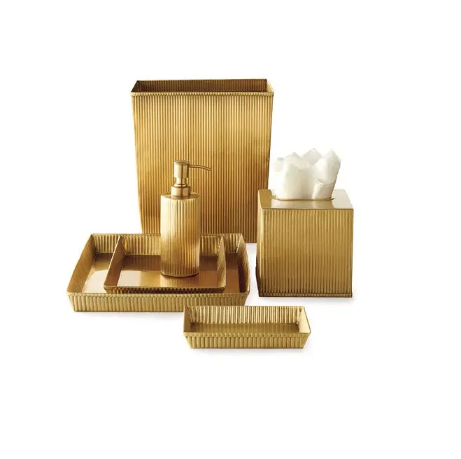 Premium Quality Bathroom Accessories Brass Metal Bathroom Set At Wholesale Price From India