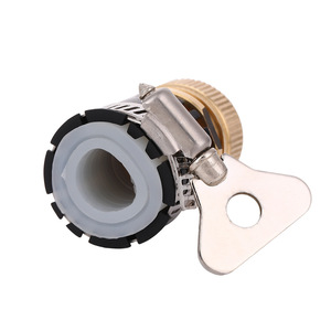 Connecteur universel en laiton Han Dabang, connexion rapide pour réparation et remplacement de tuyaux d'eau à 4 points - Product Image 3