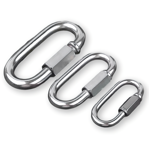 Hardware <strong>Supplier</strong> High Strength Stainless Steel 304 12mm Quick <strong>Link</strong> With Screw - Product Image 1