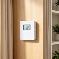 RS485 Temperature Humidity Transmitter CWS86 86-Type Wall Mount ABS Digital Screen Sensor OEM Custom