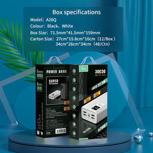 JOKO 2026 Banco de Energía Portátil Más Vendido de 30000mAh de Alta Capacidad con Carga Rápida QC22.5W PD20W, Micro USB y Pantalla LED para <span class=keywords><strong>Uso</strong></span> en Exteriores - Product Image 6