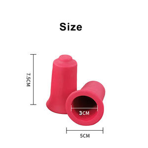 Kits de thérapie par ventouses en Silicone avec Logo personnalisé, fournitures de thérapie par ventouses en Silicone - Product Image 3