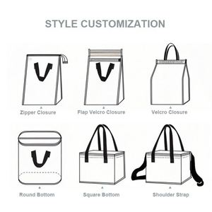 Wholesale Heavy-duty Non Woven Cooler Bag Non-woven Tote Picnic Thermal Insulated Cooler Bag Ice Pack - Product Image 3