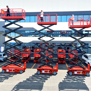 Ce ISO 4-18M địa hình gồ ghề tự hành theo dõi xe Scissor Lift di động thủy lực điện nâng giàn giáo nền tảng làm việc ATV - Product Image 4