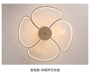 Ventilateur de plafond LED moderne de 23,7 pouces avec télécommande, design encastré à profil bas, 6 vitesses, gradation progressive, moteur CC en métal, chambre à coucher 3 - Product Image 3