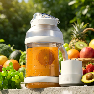 Vaso Mezclador Portátil de Doble Función de 2L con Base de Motor Desmontable para el Hogar y Exteriores - Product Image 4