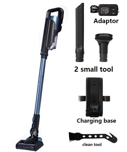 2 in 1 Cordless Bagless Hand Held Dry Vacuum Cleaner for Car & Household Use