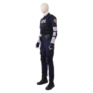 Costume de cosplay personnalisé pour adultes, inspiré du film <span class=keywords><strong>Resident</strong></span> <span class=keywords><strong>Evil</strong></span> Leon Scott Kennedy, pour Halloween, les événements et les spectacles - Product Image 2