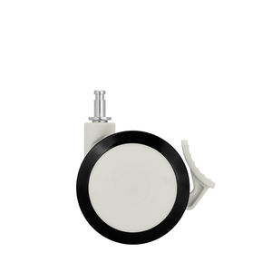 2/2 universale. 5/3 pollici di alta qualità ospedale <span class=keywords><strong>Equiment</strong></span> Nylon Twin ruote medicale in PVC ruote Ultra silenziose fabbrica diretta - Product Image 6