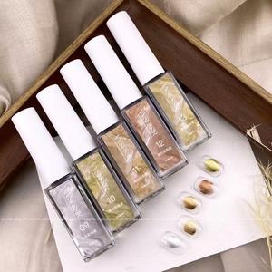 Kit de vernis à ongles gel effet métallique pour nail art DIY, colle de peinture pour manucure professionnelle - Product Image 1
