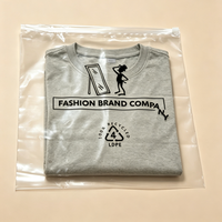 Vente directe d'usine, sacs en polyéthylène avec impression de logo, sac à fermeture éclair pour vêtements, sac à fermeture éclair en PE, stock disponible, réutilisable, recyclable, fermeture éclair en plastique