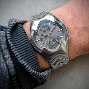 Montre de luxe CILOA à grand cadran pour homme, personnalisable, multifonctionnelle, élégante, décontractée, étanche, montre à quartz de haute qualité - Product Image 1