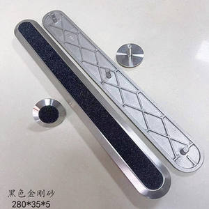 Indicateur tactile de sécurité en acier inoxydable, pavage tactile antidérapant, bande indicatrice tactile pour les installations sans obstacle - Product Image 6