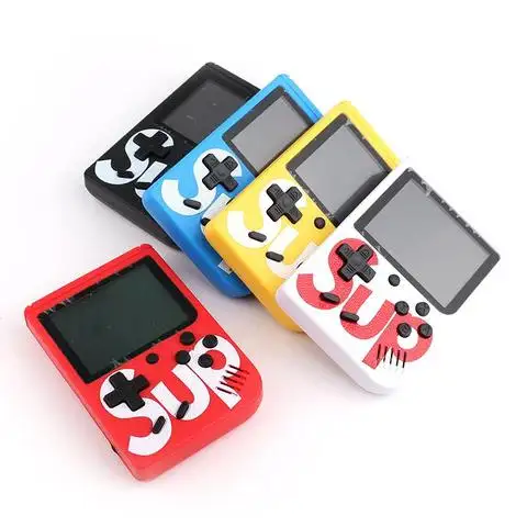Hot SUP Game Box Mini Retro Game Station Super Mario Ingebouwde 400 IN 1 Games 3 Inch Ondersteuning TV Out handheld Draagbare Console