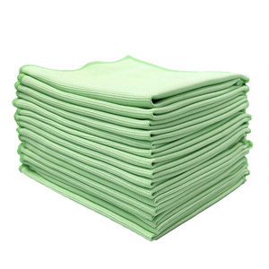 Paños de Limpieza Cuadrados de Microfibra Suave <span class=keywords><strong>para</strong></span> Pulir Ventanas y Platos, 30x30cm, Absorbentes, <span class=keywords><strong>para</strong></span> Secar, sin Pelusa, Ecológicos - Product Image 1