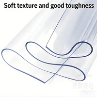 Tapis de bureau imperméable en PVC souple de haute qualité pour la maison