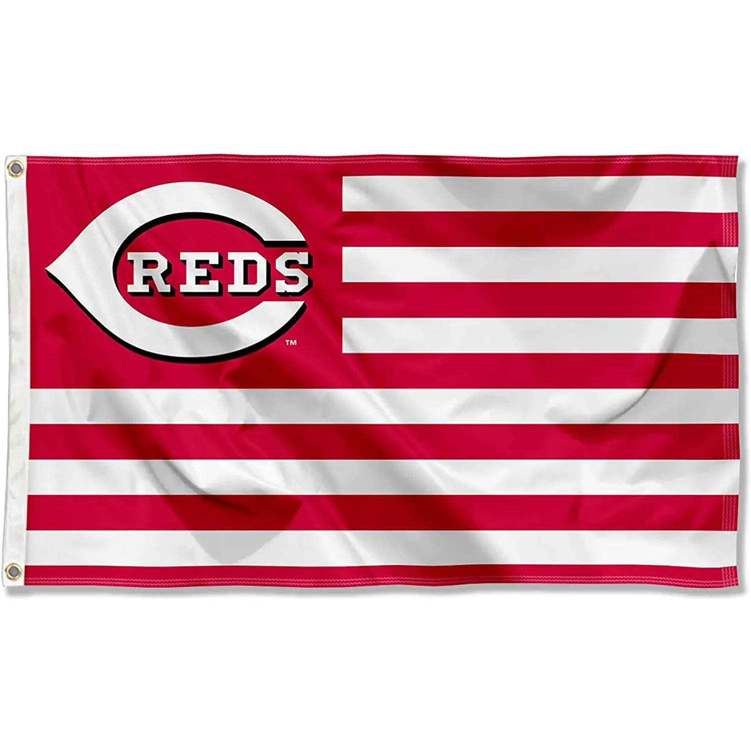 Vintage Cincinnati Reds Hot Sale Goedkope Cincinnati Rode Vlag 3x5ft 100% Polyester Outdoor Honkbal Custom Cincinnati Rode Vlaggen