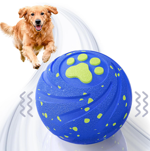 Nouvelle balle roulante intelligente en silicone moderne pour chien, activée par le mouvement, pour le nettoyage des dents, jouet interactif pour chiens, chats et petits animaux - Product Image 2