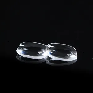 Fused Silica Sapphire Biconvex Lens Optical Double Convex Lens For Projector