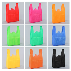 Sac de courses non tissé pour supermarché, imprimé en sérigraphie, réutilisable, avec poignée découpée pour la promotion - Product Image 5