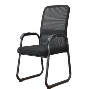 Chaise de bureau de conférence moderne de luxe léger, dossier haut, simple, pivotante, en cuir, chaise de patron avec roulettes, design ergonomique - Product Image 2