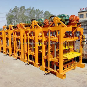 Machine Pour Fabricage De Brique Manuel QTJ4-40 Kleine Betonnen Baksteen Maken Machine Trillingsmotor - Product Image 6