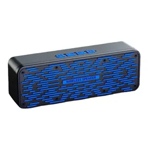 Taşınabilir S19 BT kablosuz hoparlörler 5W Stereo ses 10H Playtime kablosuz hoparlör çift boynuz hoparlörler açık seyahat bas