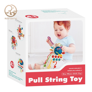 Juguete Mordedor Montessori Unisex para Bebés, Forma de Biberón, Silicona de Grado Alimenticio, Juguete Sensorial para Bebés de 18 Meses - Product Image 5