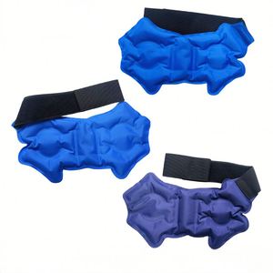Compresa de Gel para Tobillo - Terapia Fría/Caliente Reutilizable, Correa Ajustable, a Prueba de Fugas y Apta para Microondas, Tamaño Personalizable para Esguinces e Hinchazón - Product Image 5