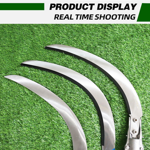 65Mn thép tay ngoài trời cỏ lưỡi hái nông nghiệp vườn Iol Palm liềm cho Palm thu hoạch với xử lý - Product Image 5