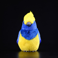 Peluche Personalizado de Simulación de Sultán Tit, Juguete de Peluche de Pájaro Adorable para Parques de Atracciones, Souvenir, Regalo, Fabricación OEM ODM