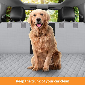 Protector de Asiento Trasero para Perros con Ventana de Malla, Antiarañazos, Antideslizante e Impermeable, Hamaca para Mascotas, Funda para Asiento de Coche para Perros - Product Image 4
