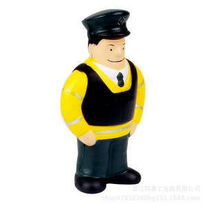 Figura de Juguete de Policía de Espuma de Poliuretano para Niños de 5 a 7 Años, Juguete Antiestrés, Regalo Decorativo - Product Image 1