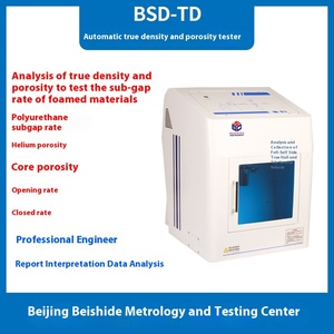 완전 자동 트루 밀도 및 다공성 시험기 밀도 시험기 개방 및 폐쇄 분석 다공성 분석 시험기 - Product Image 3
