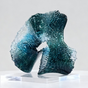 Màu Xanh Bắt Đại Dương Chuyển Động Nghệ Thuật Bảng Phòng Ngủ Đông Lạnh Sóng Nhựa Trang Trí Nội Thất - Product Image 6