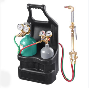 Kit de Antorcha de Soldadura y Corte, Oxígeno, Acetileno, Propano, Portátil, Recubierto de Cobre, Interruptor Único, Estilo Americano, CFWELD - Product Image 5