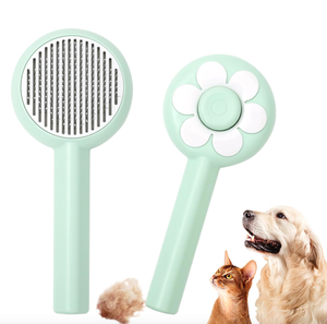 Pet Grooming Needle Brush Magic Massage Comb Hair Remover Pets General Supplies with Pet Nail Clippers for Cat <b>Dog</b> Cleaning Care - Product Image 4