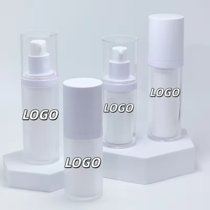 High Quality Cosmetic Airless <b>Bottle</b> 30ml 15ml Unique Acrylic Airless <b>Pump</b> <b>Bottle</b> With Color for Sunscreen Lotion Cream Packing - Product Image 6