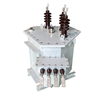 Transformateur de puissance immergé dans l'huile 1600 2000 2500 kVA Triphasé ONAN Bobinage en cuivre 11 kV Dyn11 Distribution extérieure