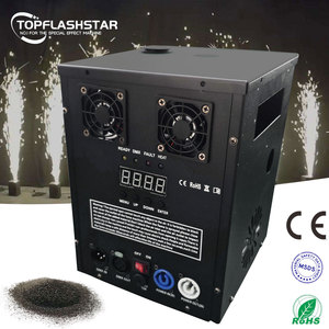 Machine à feux <span class=keywords><strong>d</strong></span>'artifice à étincelles froides Topflashstar 750w avec télécommande sans fil, machine à fontaines à étincelles pour mariage, fête, scène - Product Image 1