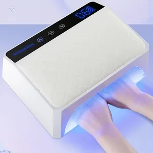 Large Power 156W Wholesale Quick Drying Nail Lamp Professional UV Table Manicure Polish Dryer 69 Beads LED Lamp for Nail Drying