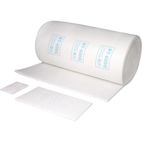 Rouleau de média filtrant pour plafond F5 à efficacité moyenne 600g pour la filtration de l'air des cabines de peinture automobile