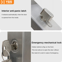 Cerradura Electrónica RFID para Puerta de Hotel Alexa, Cerradura Digital sin Llave, Tarjeta Inteligente para Hotel, Cerradura con Lector de Tarjetas API para Hotel, Cerradura con Lector de Tarjetas Aes128