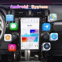 Radio de coche con pantalla Android de 13,6 pulgadas para Toyota 4Runner 2009-2019 unidad Multimedia autoradio RECEPTOR ESTÉREO