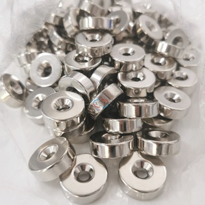 Xlmagnet Nhà Máy 3/<span class=keywords><strong>4</strong></span> "Đường Kính <span class=keywords><strong>X</strong></span> <span class=keywords><strong>1</strong></span>/<span class=keywords><strong>4</strong></span>" Dày Đôi Chìm Vòng Nam Châm Cho #<span class=keywords><strong>8</strong></span> Vít Neodimio Magnete Nam Châm Neodymium - Product Image 2