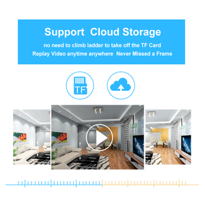 Precio barato Ikevision V380pro 1080P 2MP 3MP Cámara de bombilla inalámbrica con puerto estándar E27 para seguridad en el hogar WIFI Cámara de lámpara LED - Product Image 6