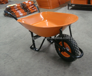 Hot Selling 78 Liter Metalls chale Schubkarre für den landwirtschaft lichen Bau für den südamerika nischen Markt - Product Image 6