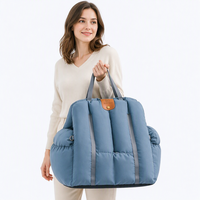 Sac de transport 2-en-1 pour animaux de compagnie, siège auto en tissu doux, sac de voyage réglable pour chat avec bouton-pression pour petits animaux