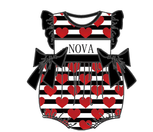 Nouveautés : Barboteuses Adorables pour Bébé, Broderie Main Pure <span class=keywords><strong>NOVA</strong></span> Bubble, Deux Nœuds Roses – Collection Été, Vêtements pour Bébés Filles, Offre Spéciale - Product Image 4