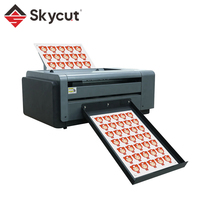 Machine de découpe automatique Skycut A3MAX4 A3 A4 à tête unique avec servomoteur pour étiquettes et autocollants, alimentation automatique du papier